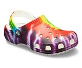 crocs 2019 pe bambino multi-kids-classic-tie-dye-graphic-clog- 205451 90h is