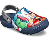 crocs 2019 pe bambino navy-kids-crocs-fun-lab-marvel-multi-clog- 205505 410 is