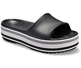 crocs 2019 pe donna black-crocband-platform-bold-color-slide- 205693 001 is