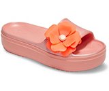 crocs 2019 pe donna melon-crocband-platform-vivid-blooms-slide- 205694 737 is