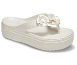 crocs 2019 pe donna oyster-crocband-platform-vivid-blooms-flip- 205747 159 is