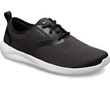 crocs 2019 pe uomo black-and-white-mens-literide-mesh-lace- 205678 066 is