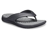 crocs 2019 pe uomo blackandslate-grey-crocs-reviva-flip- 205545 0dd is